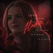 Аватар: «Love is like a flame»